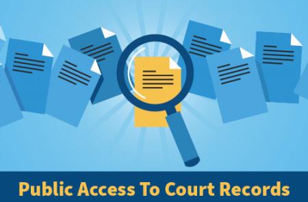 Public access to court records