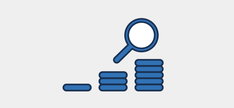 Retirement Savings Lost and Found Search icon.