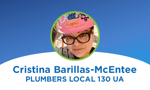 Christina Barillas-Mcentee - Plumbers Local 130 UA