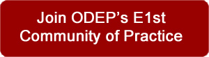 Join  ODEP's E1st Community of Practice