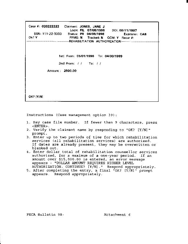Feca Bulletins 1996 2000 Division Of Federal Employees