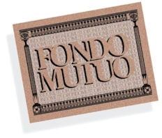 Gráfica con las palabras fondo mutuo.