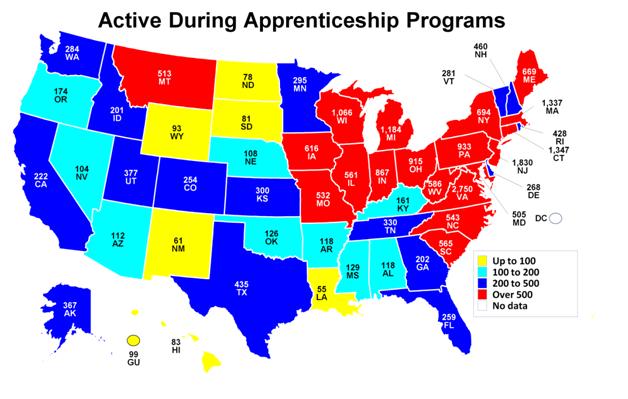 New Apprentices Map