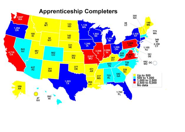 New Apprentices Map