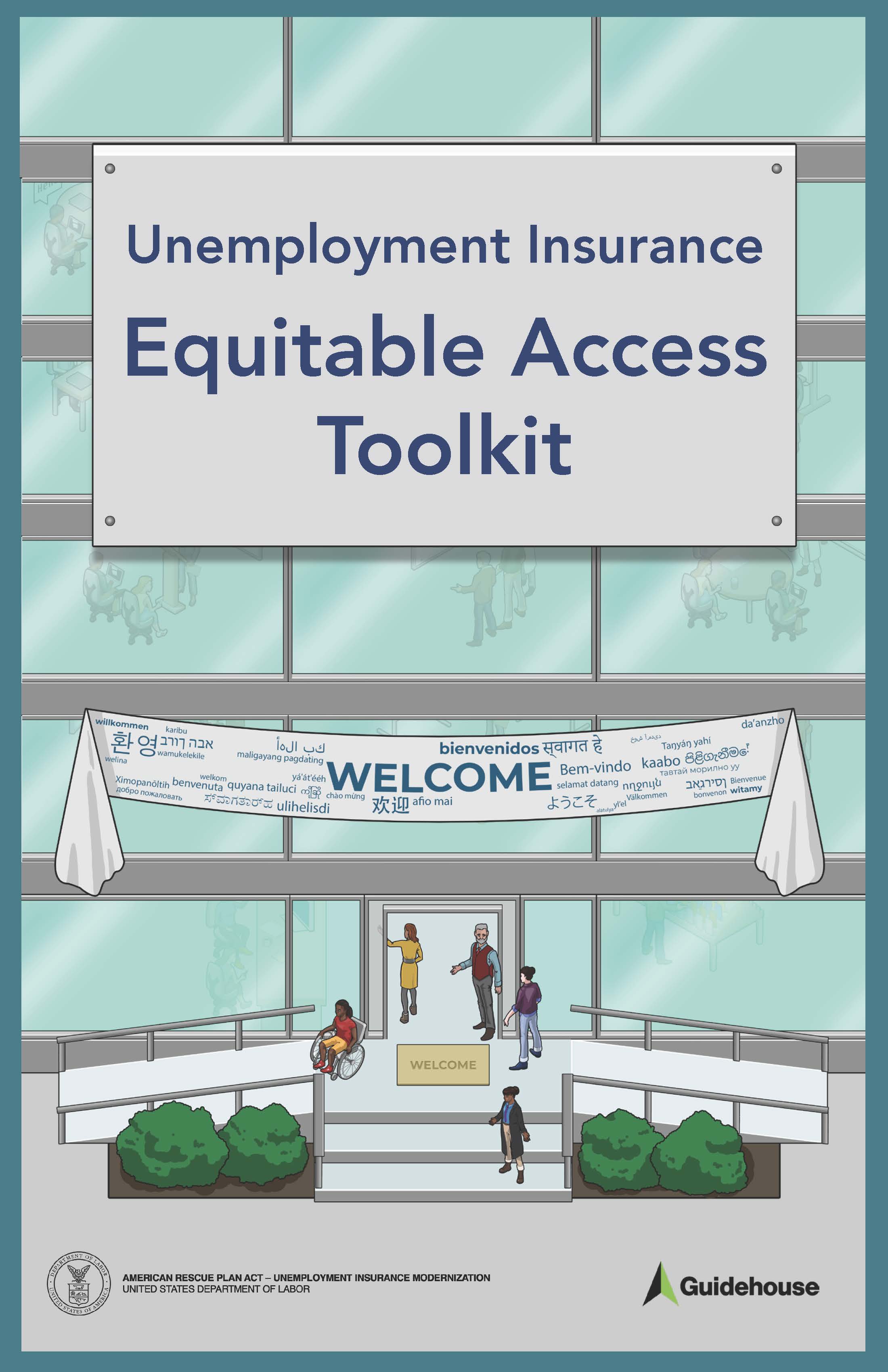The first page of the DOL Equitable Access Toolkit
