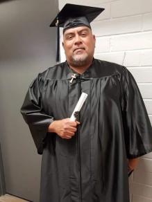 Graduation Picture of Frank Manzanedo