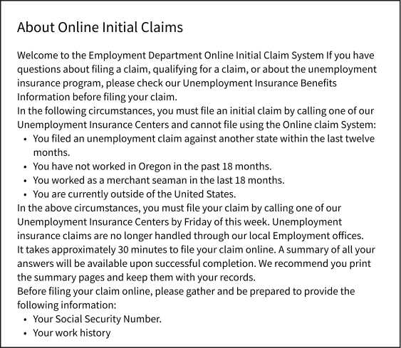 The example shows large blocks of text displayed on a very small font size.