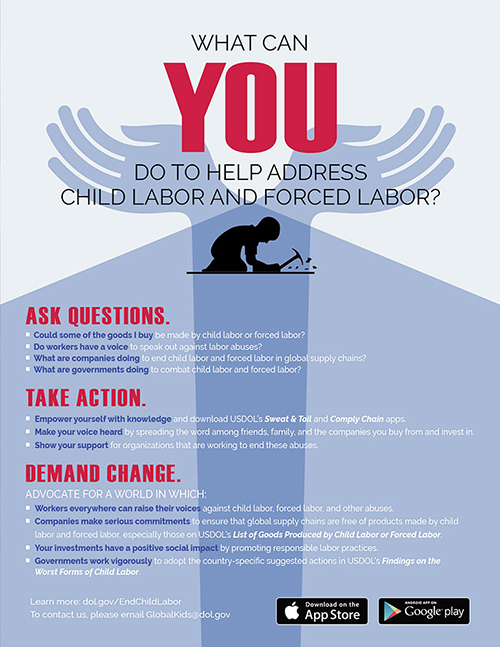 What Can You Do to Help Address Child Labor and Forced Labor?