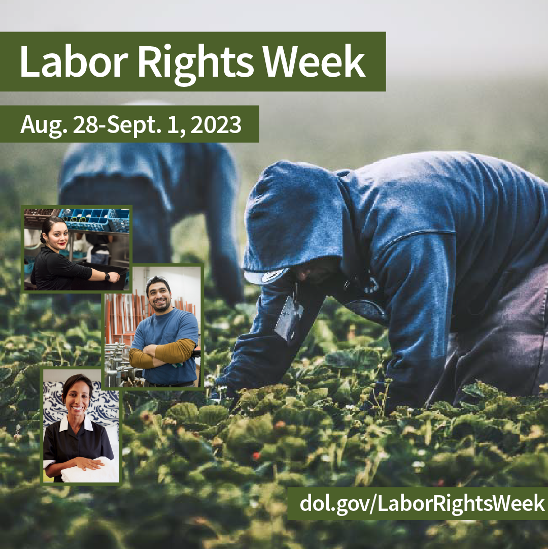 Labor Rights Week August 28 through September 1, 2023