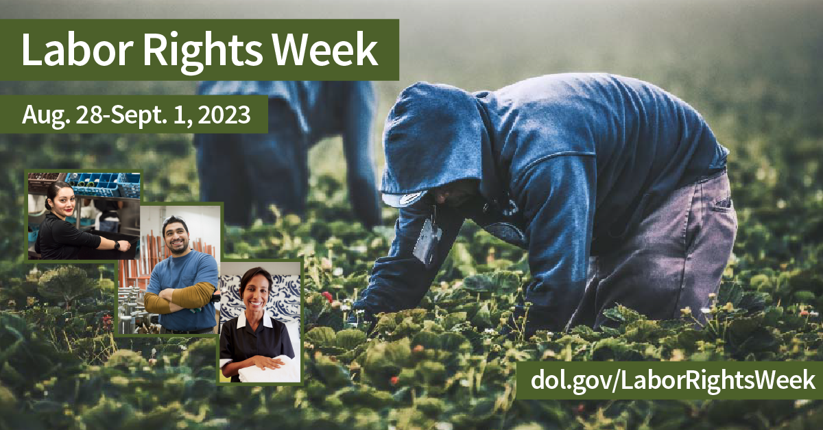 Labor Rights Week August 28 through September 1, 2023