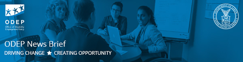 Image of the Office of Disability Employment Policy's News Brief