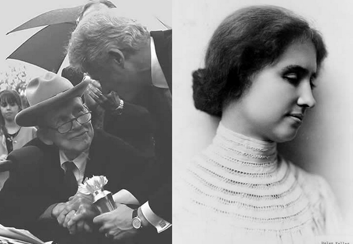 nduction of Justin W. Dart Jr. and Helen Keller into Labor Hall of Honor