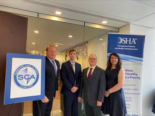 On May 17, OSHA’s Philadelphia Regional Office renewed an alliance with the Shipbuilders Council of America