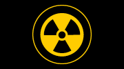 Trefoil icon representing nuclear energy.