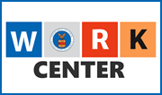 The Worker Organizing Resource and Knowledge Center logo, featuring the letters of “work” in stacked in four boxes. The ‘O’ is the Labor Department seal.