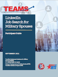 Linked In Job Search Participant Guide (PDF) cover