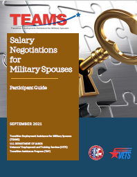 Salary Negotiations Participant Guide (PDF) cover