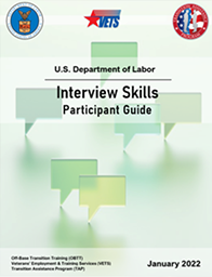 Thumbnail image of Interview Skills participant guide