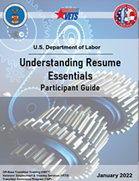 Thumbnail image of Understanding Resume Essentials participant guide