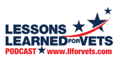Lessons Learned for Vets Podcast logo