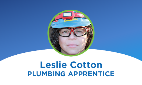 Leslie Cotton - Plumbing Apprentice