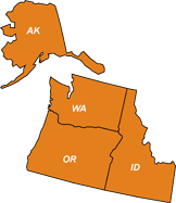 Region 10 - Seattle map