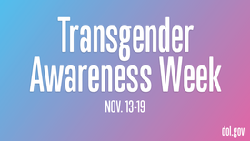 transgender week banner