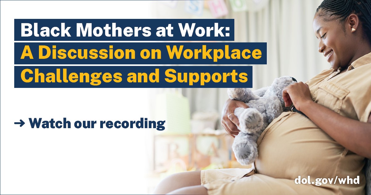 Black Mothers at Work: A Discussion on Workplace Challenges and Supports