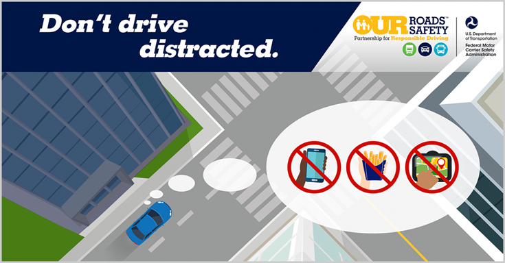 Don't drive distracted
