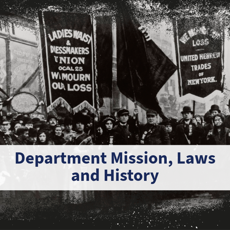 Department Mission, Laws and History