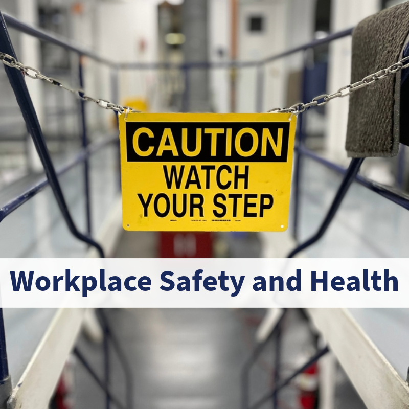 Workplace  Safety and Health