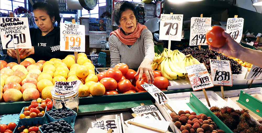 Produce workers