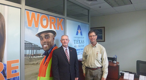 Jack Rector, OSHA’s area Director in Fort Worth met Russell Payton, North Texas Exploration &amp; Production Safety Network 