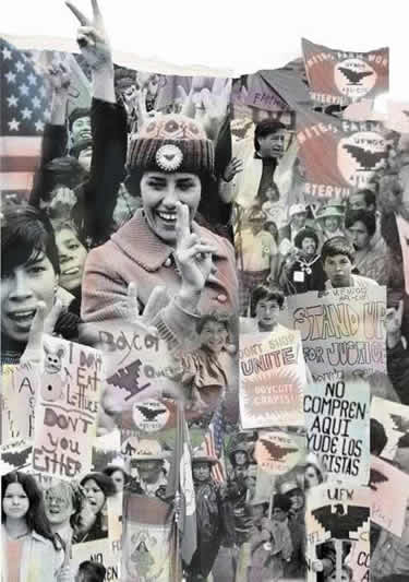 The Pioneers of the Farm Worker Movement collage
