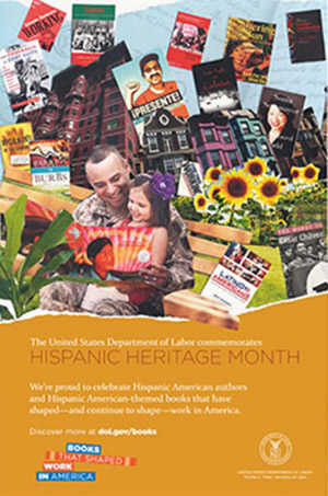 Books about Hispanics and work highlighted for Hispanic Heritage Month as part of Labor Department's Books that Shaped Work in America project