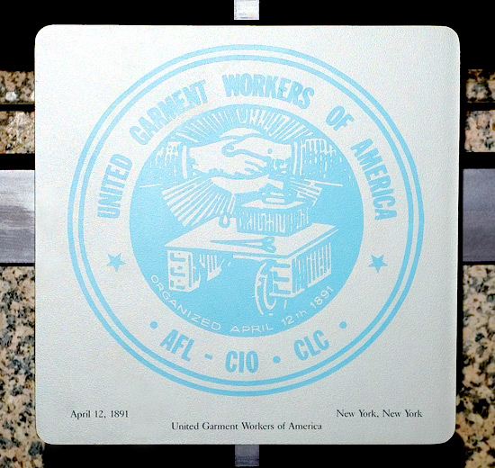 United Garment Workers of America logo