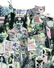 Photo collage Pioneers of the Farm Worker Movement