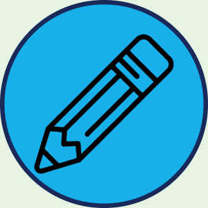 Career Track Icon - pencil