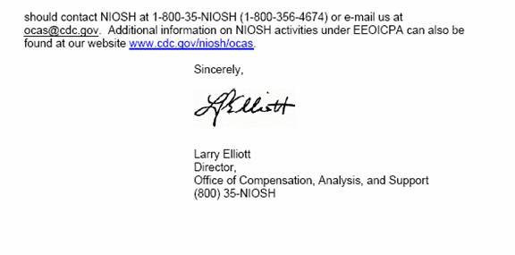 EEOICPA Bulletin 07-24 Attachment 2