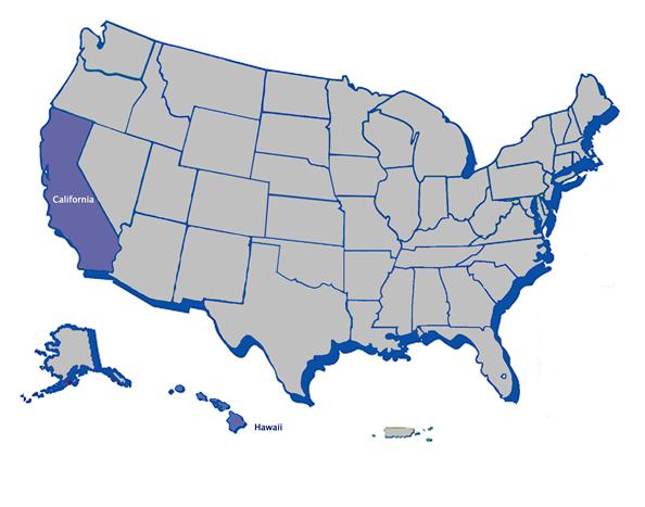 California Resource Center Map