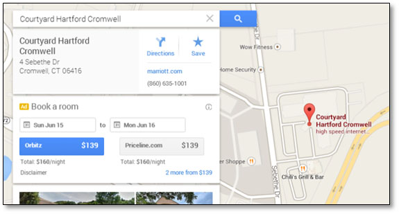 Courtyard by Marriott Hartford Cromwell on Map 