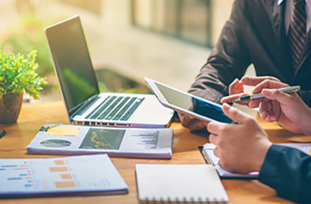 Retirement image of computer