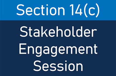 Section 14(c) Stakeholder Engagement Session