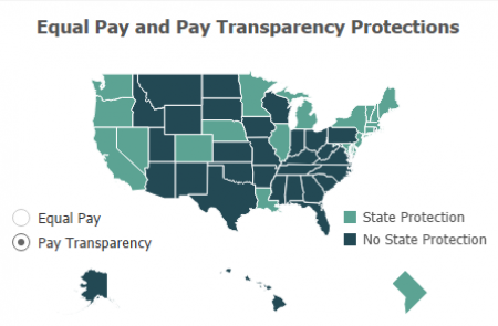 pay transparency map